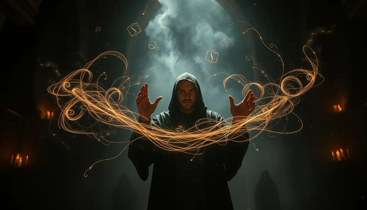 A protected warrior fighting within range of the Warding Bond caster